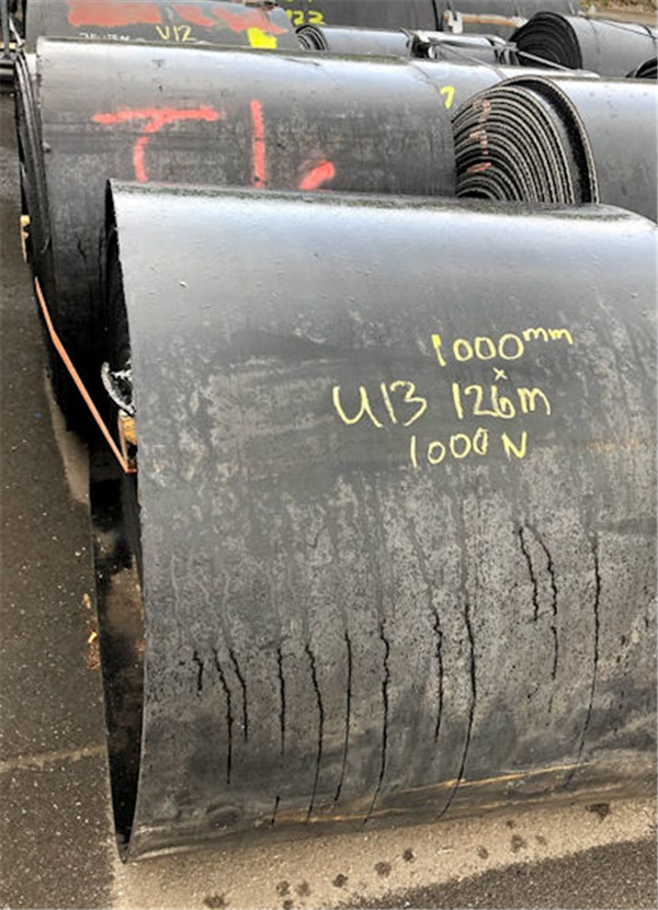 Lot Of Used Fenner Dunlop Conveyor Belting, 1200mm W X 3956m L (approx. 47" W X 12,975.8' L))